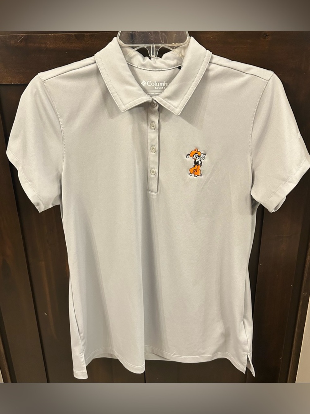 Columbia Golf Oklahoma State Cowboys "Swinging Pete" Polo Sz M